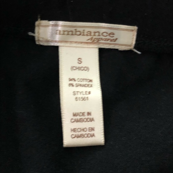 ambiance apparel Key West black romper - Picture 4 of 5